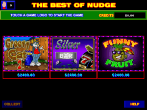 Best of Nudge by Primero — 3-in-1 Multi-Game Board (Machine Sold Separately)