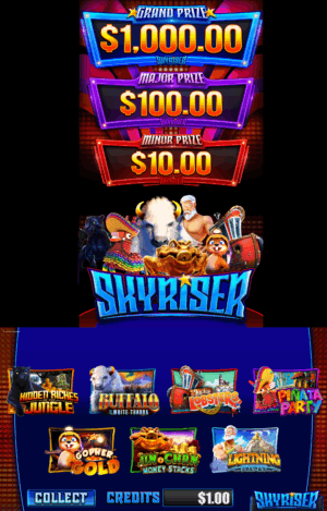 SKYRISER by Banilla Games — Game Board (Machine Sold Separately)