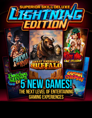 Superior Skill Deluxe Lightning Edition by Banilla Games — Game Board (Machine Sold Separately)