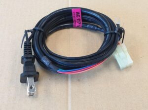 117V/120V AC Side Plug Harness — for ICT Bill Acceptors (A6/PA7, Pulse)