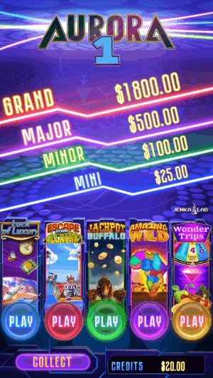 Aurora 1 by Jenka Lab — Game Board (Now on Aurora Plus Platform)