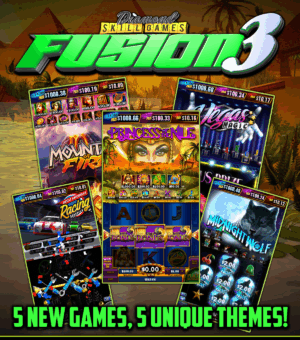 diamond skill games fusion 3 by banilla games — multi game kit (vertical, vga)