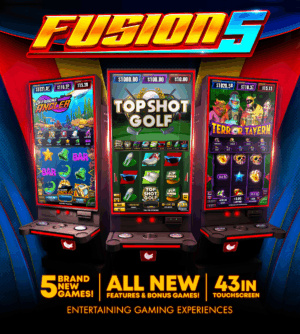 diamond skill games fusion 5 by banilla games — game board (machine sold separately)