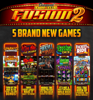 diamond skill games fusion 2 by banilla games — game board (machine sold separately)