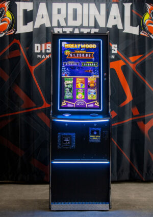 32” Slimline Wood Cabinet - Monitor Included